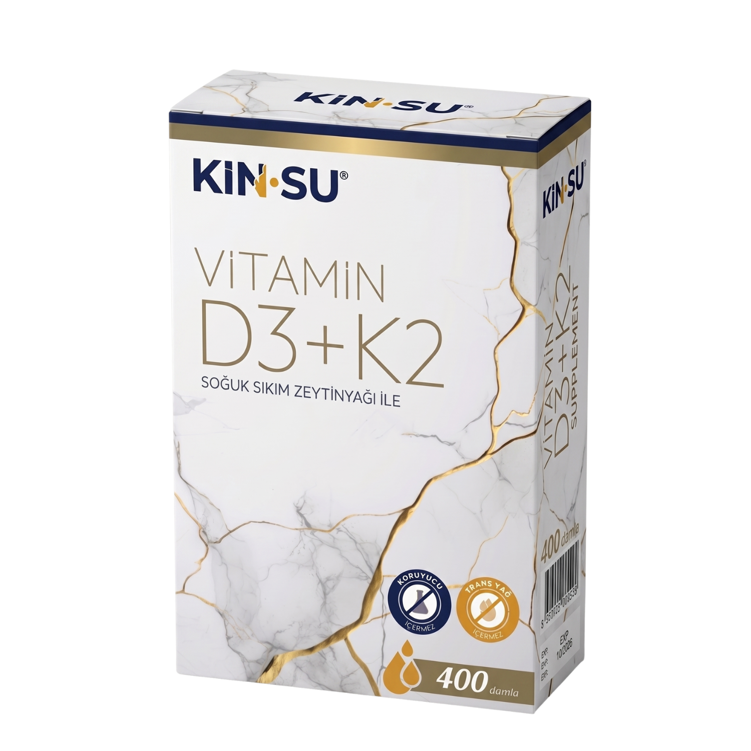 KİN•SU Vitamin D3+K2