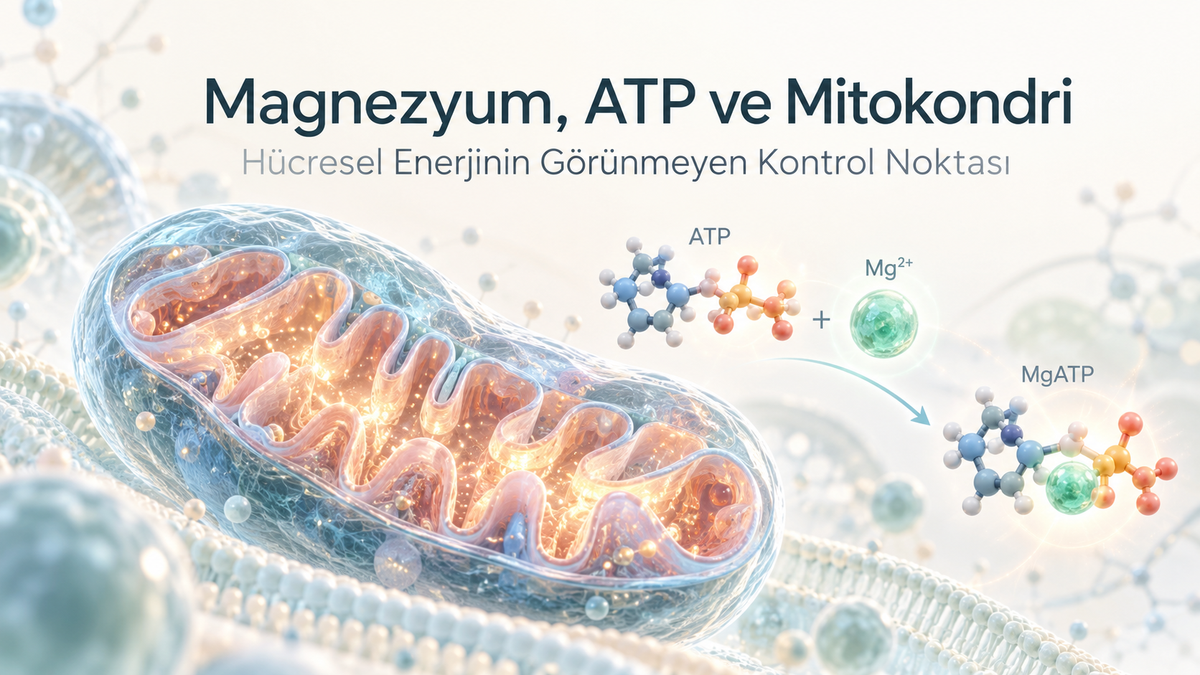 Sağlıklı yaş alma: Magnezyum, ATP ve Mitokondri