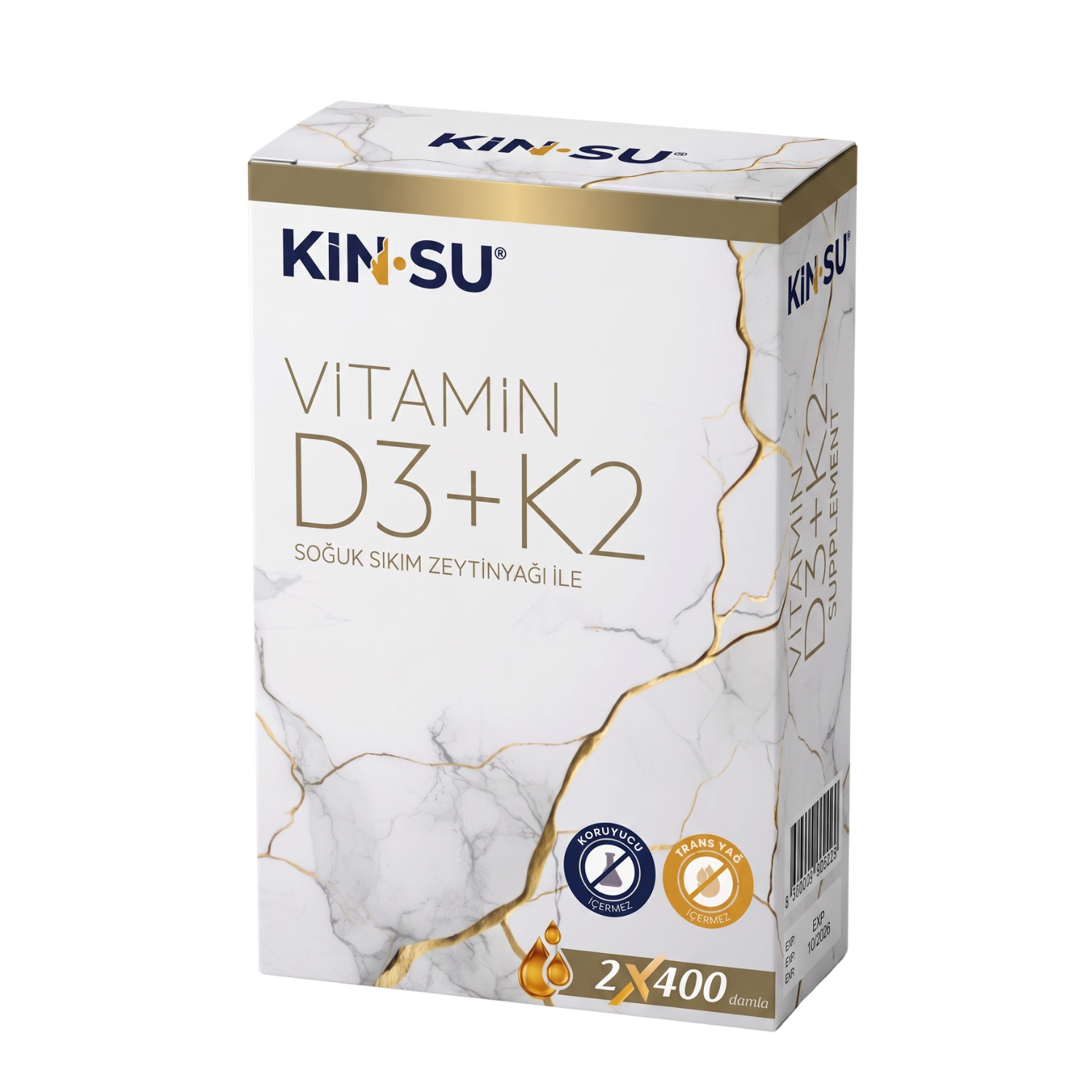 KİN•SU Vitamin D3+K2